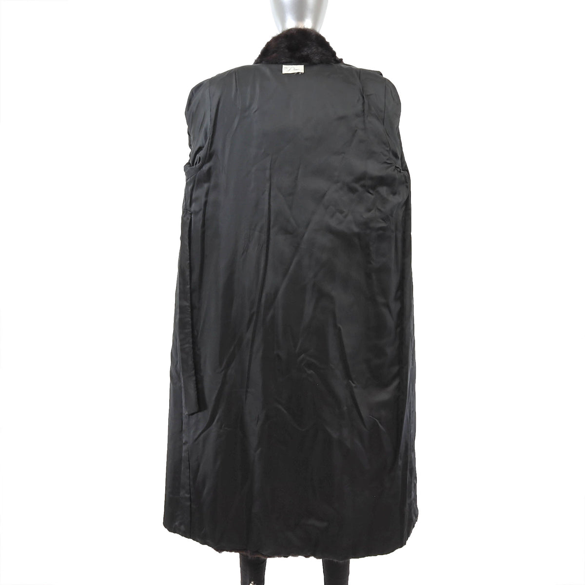 Dark Brown Mink Coat- Size M
