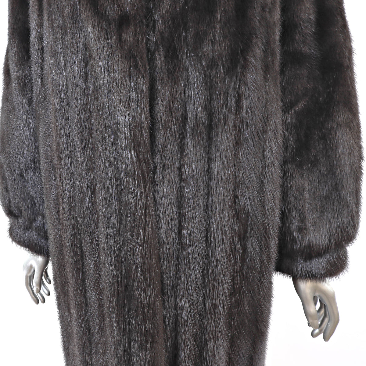 Dark Brown Mink Coat- Size M