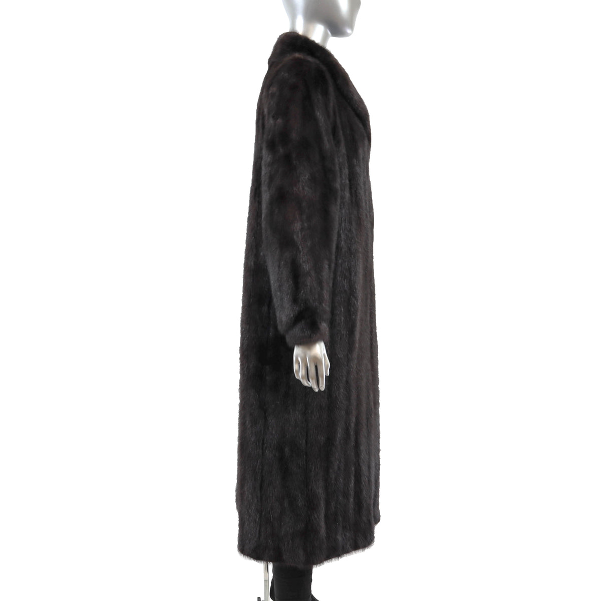 Dark Brown Mink Coat- Size M