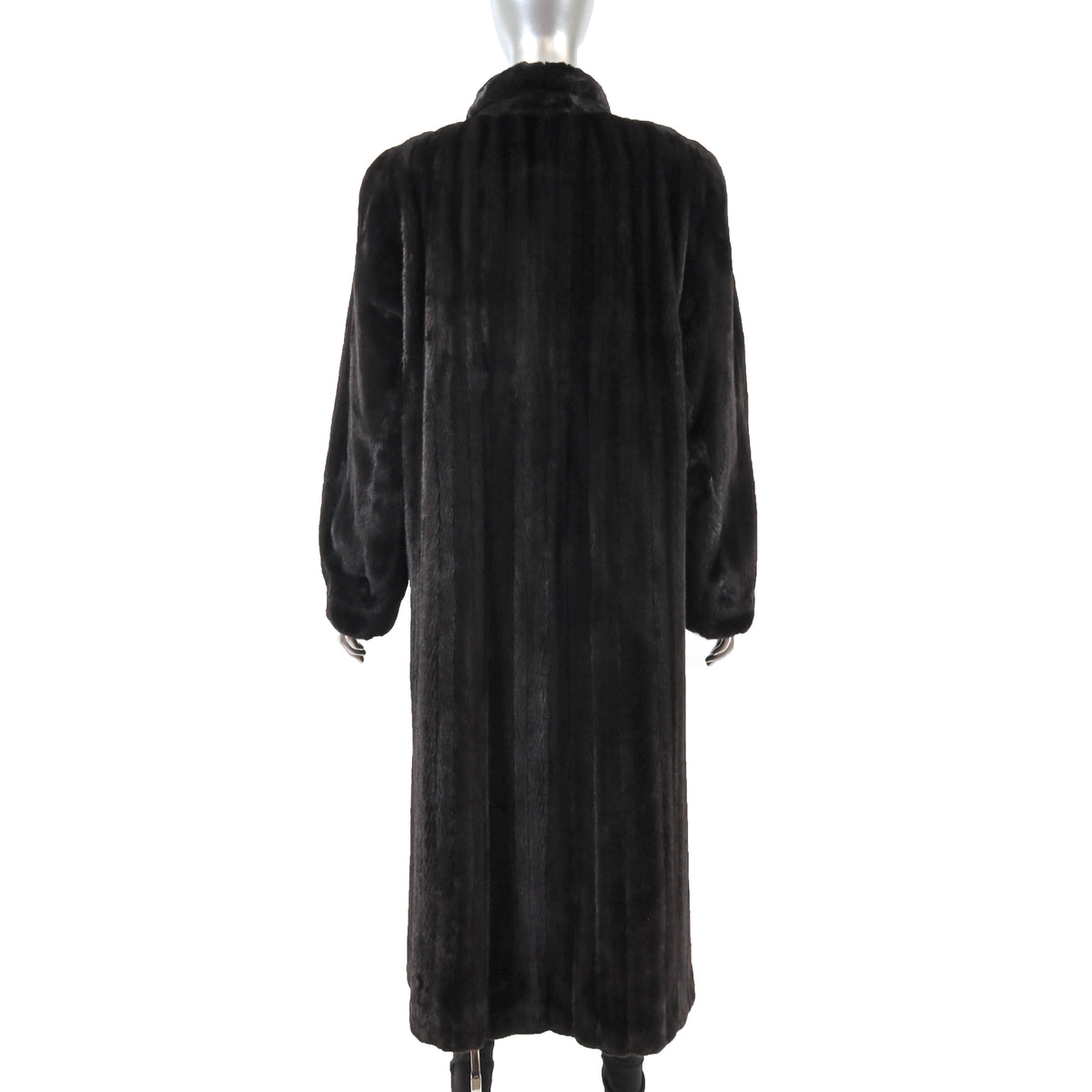 Black Mink Coat- Size M
