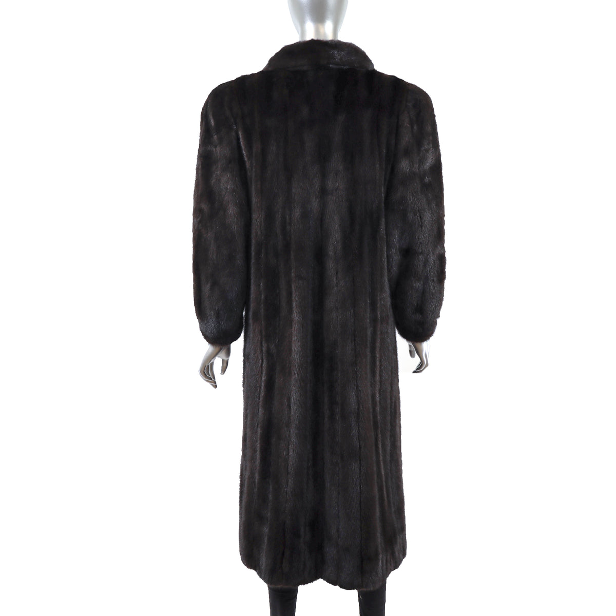 Dark Brown Mink Coat- Size M