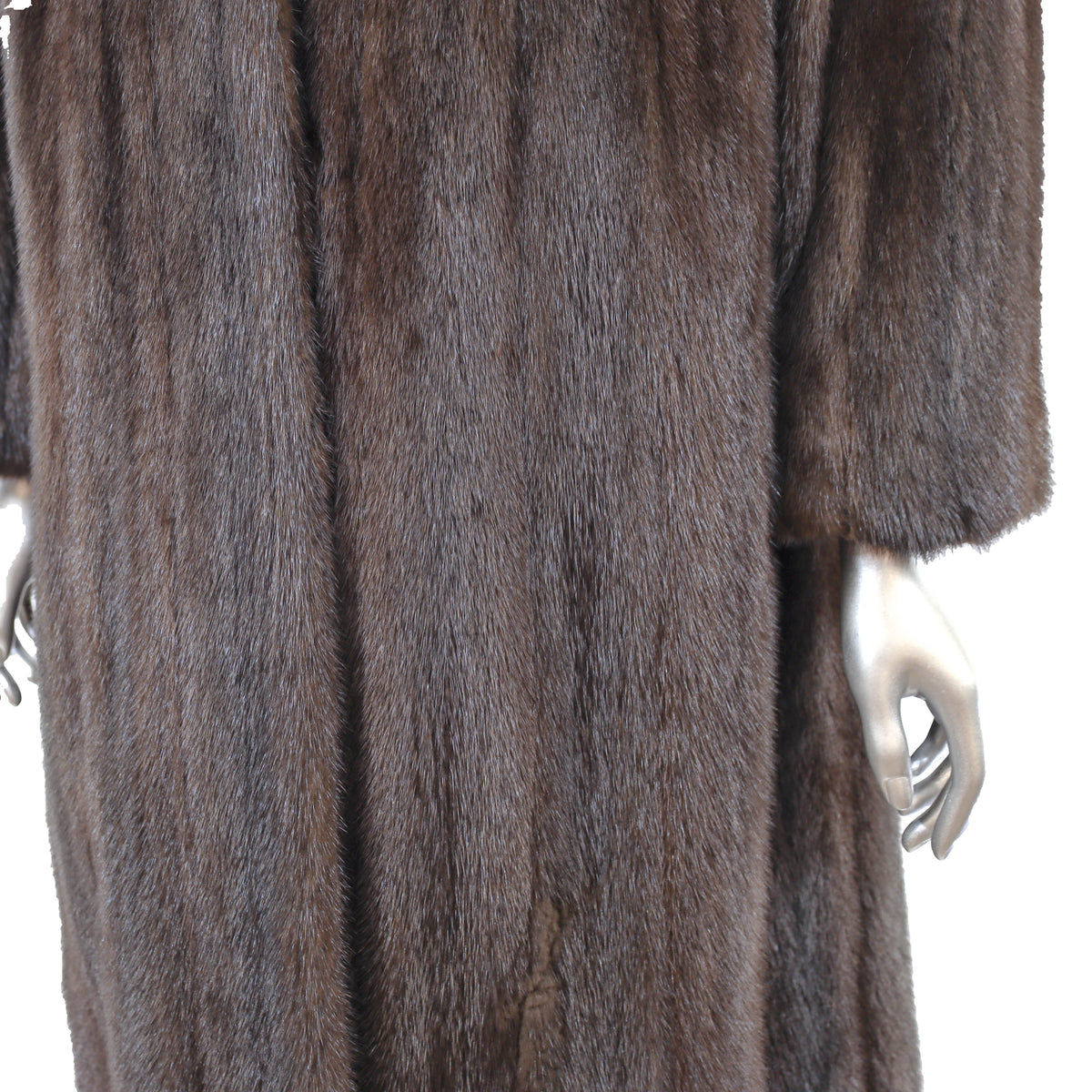 Brown Mink Coat- Size L