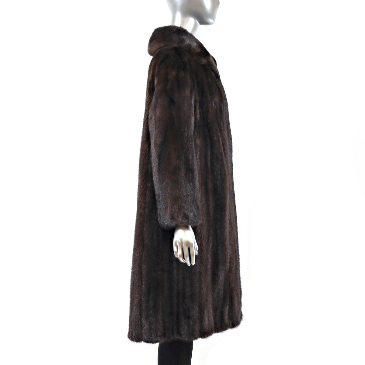 Brown Mink Coat- Size L