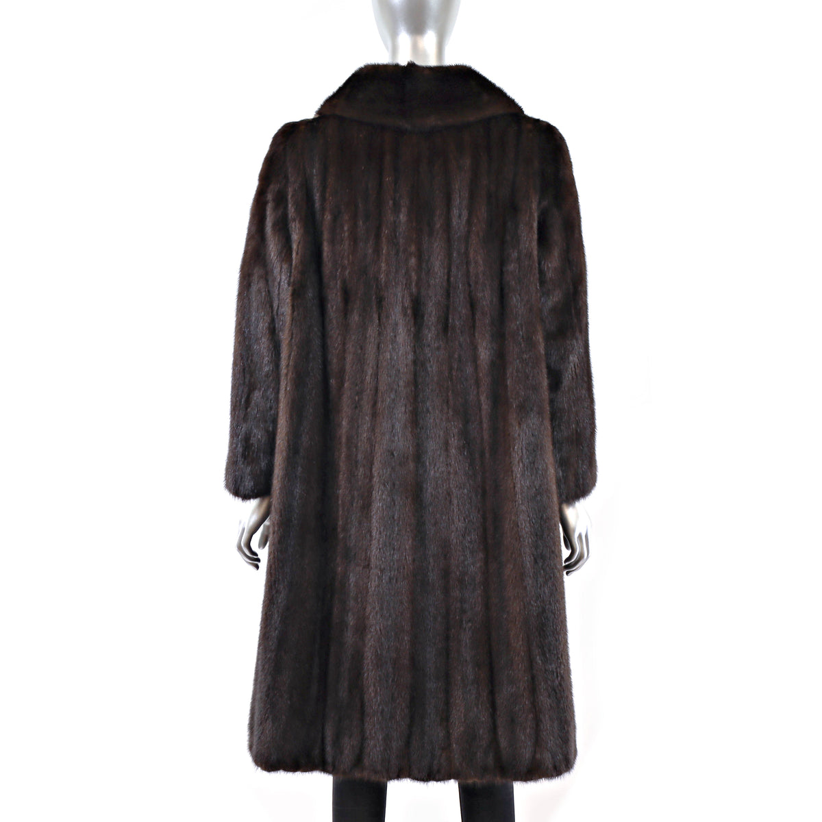 Brown Mink Coat- Size L