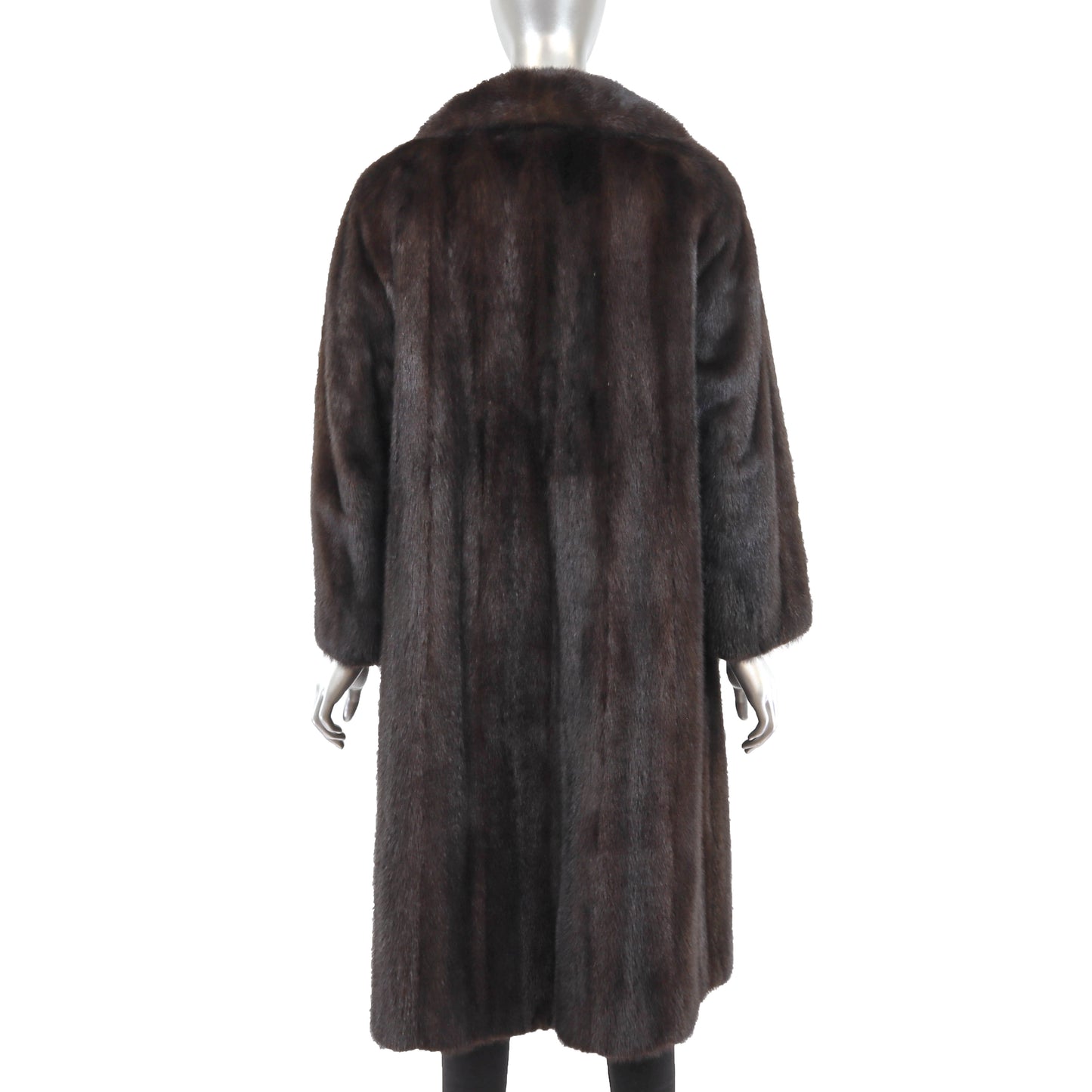Blackglama Dark Brown Mink Coat- Size M