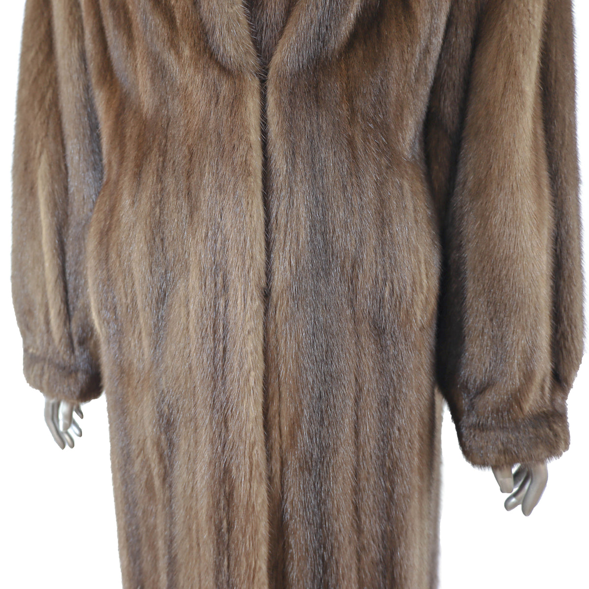 Brown Mink Coat- Size L