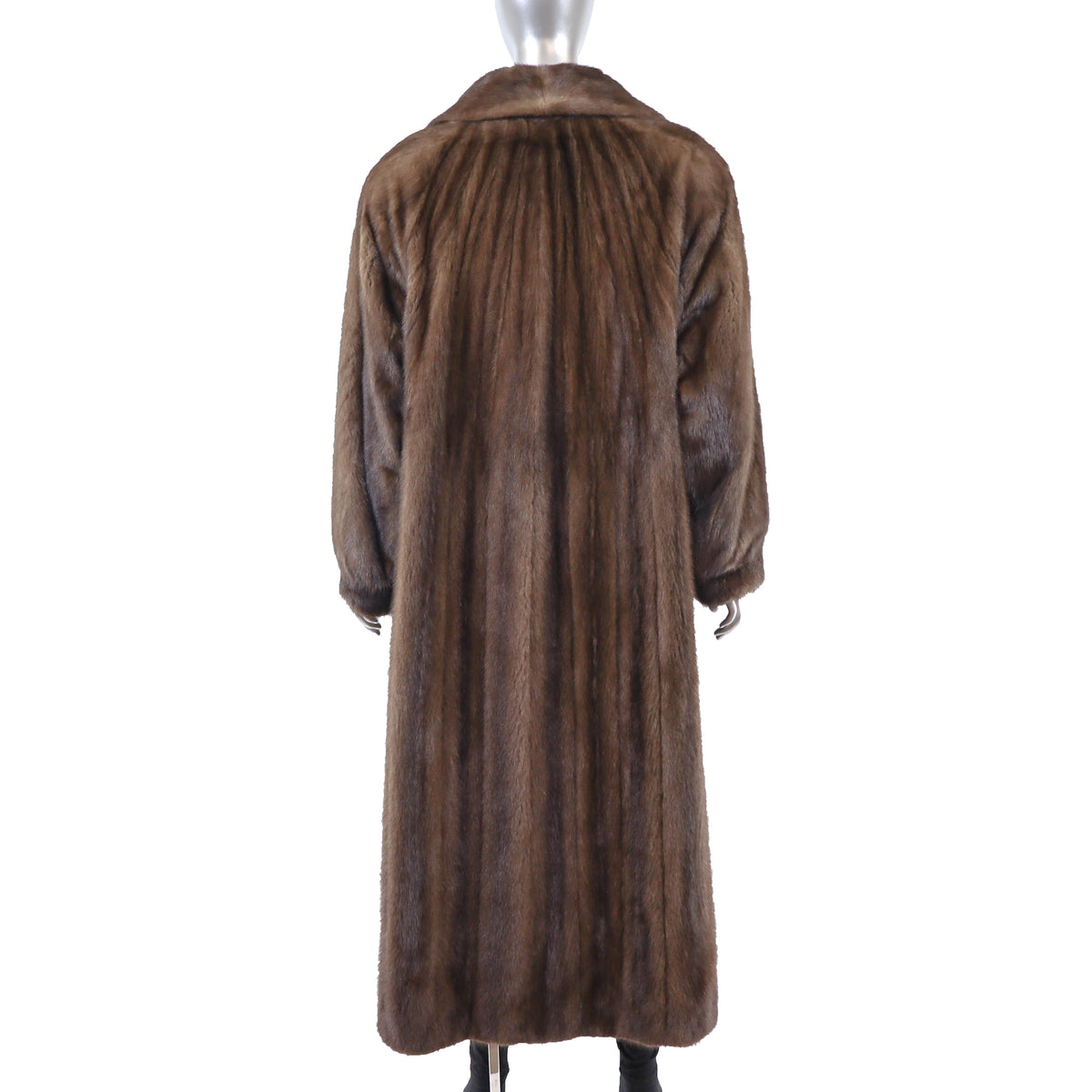 Brown Mink Coat- Size L