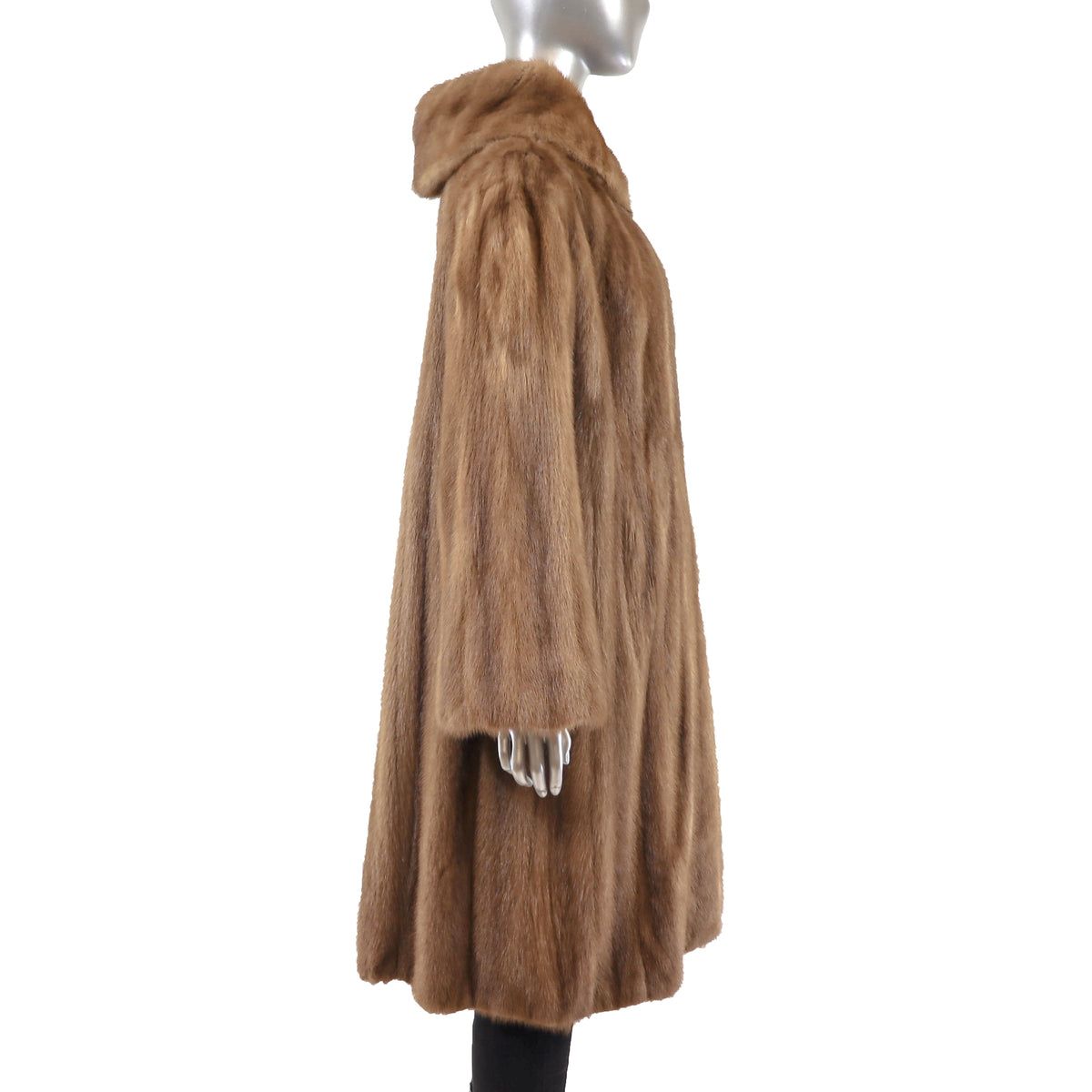 Light Brown Mink Coat- Size M
