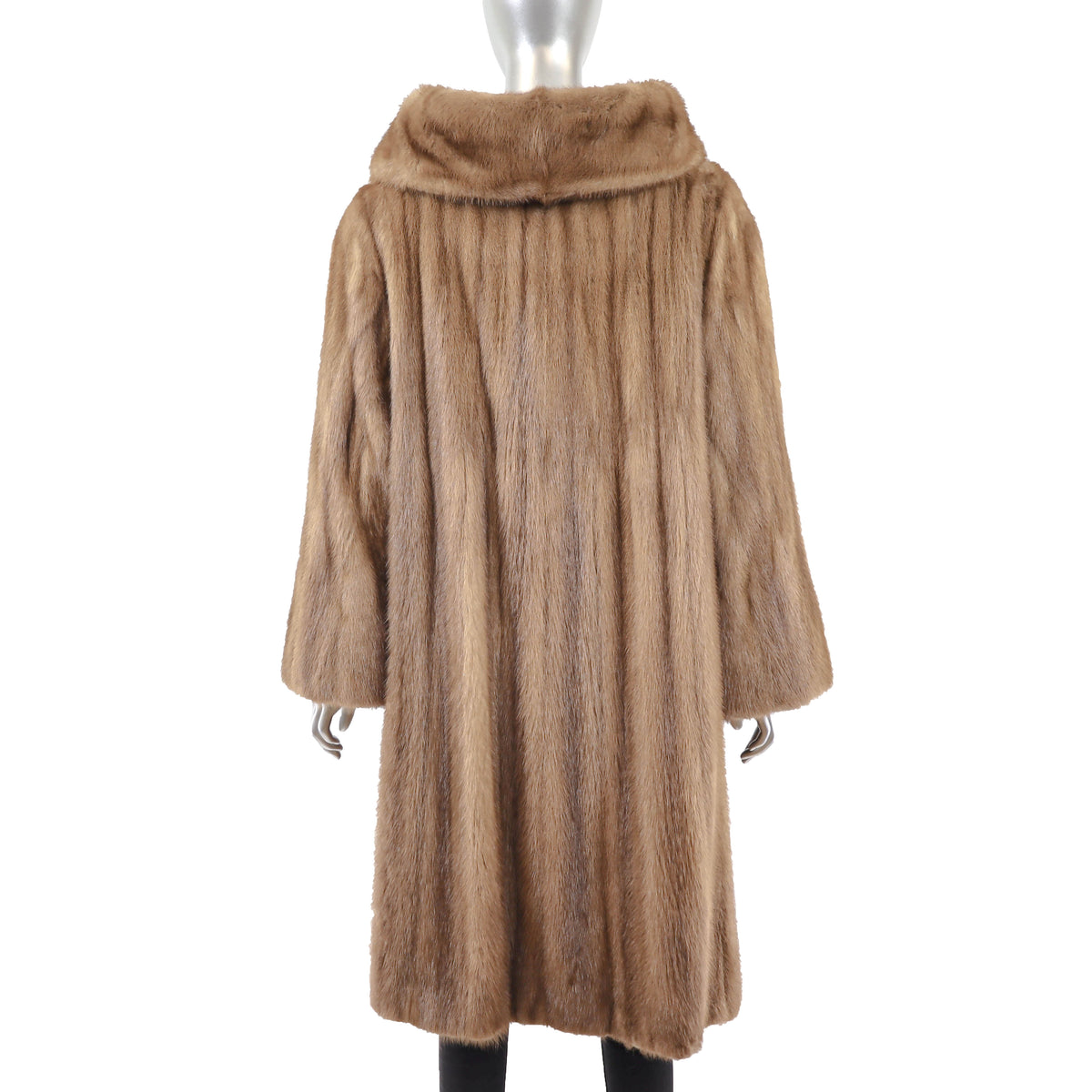 Light Brown Mink Coat- Size M