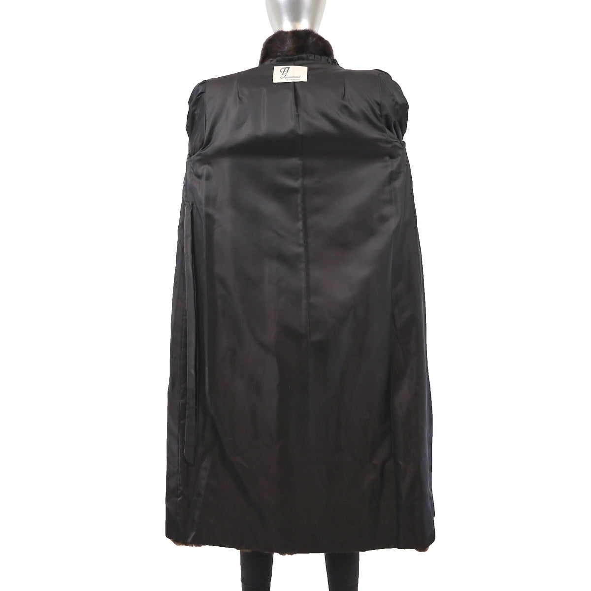 Dark Brown Mink Coat- Size S