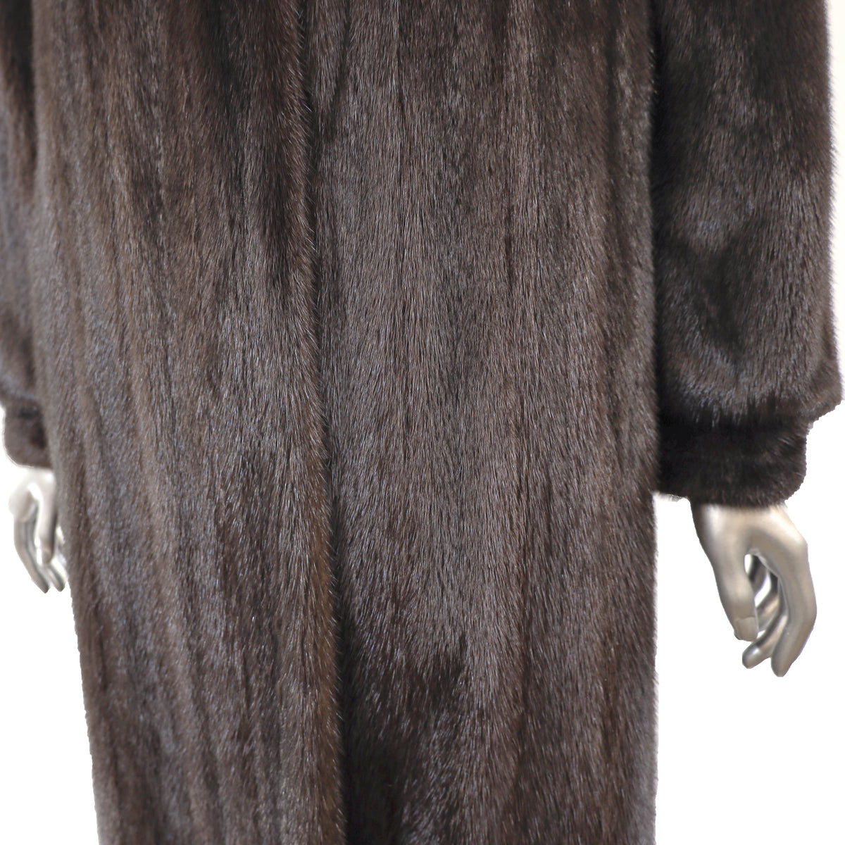 Dark Brown Mink Coat- Size S