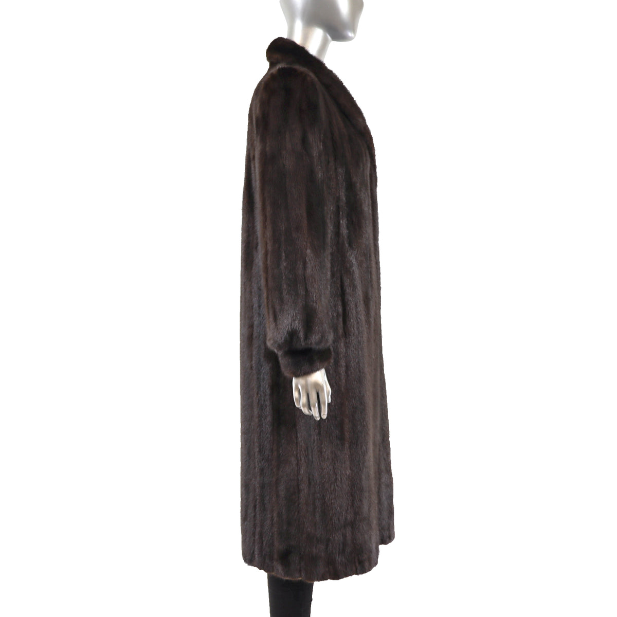 Dark Brown Mink Coat- Size S