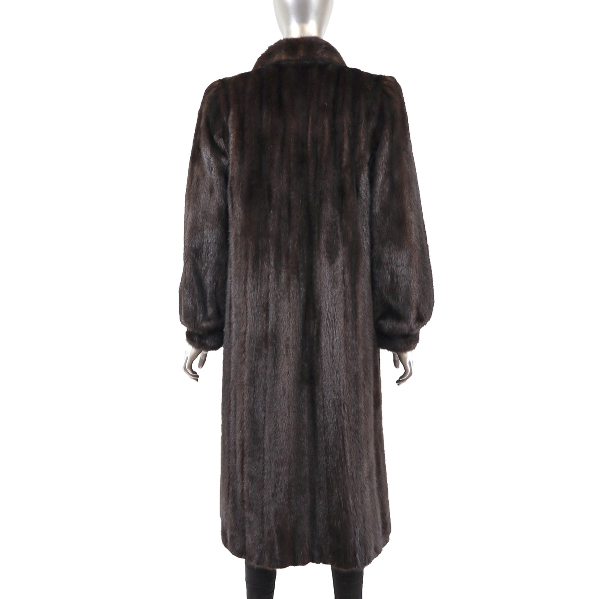 Dark Brown Mink Coat- Size S