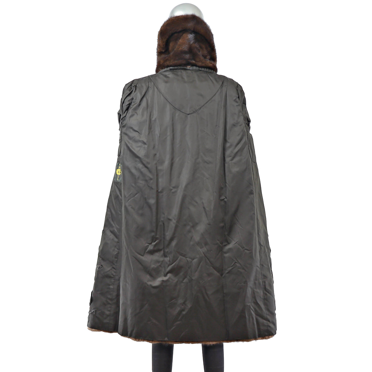 Brown Mink Coat- Size L