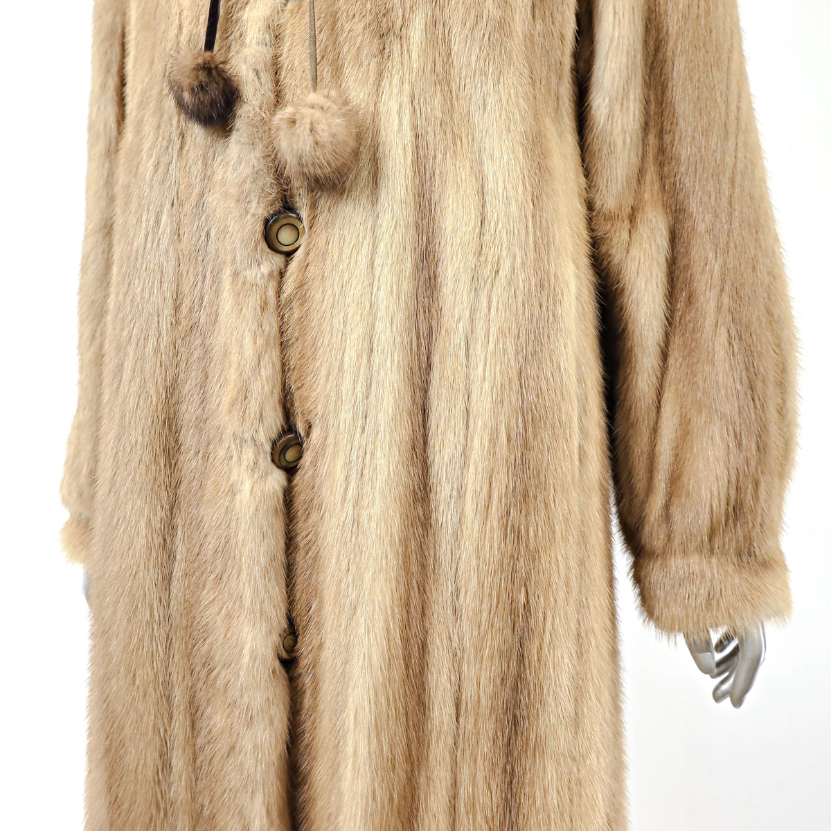 Light Brown Mink Coat- Size S