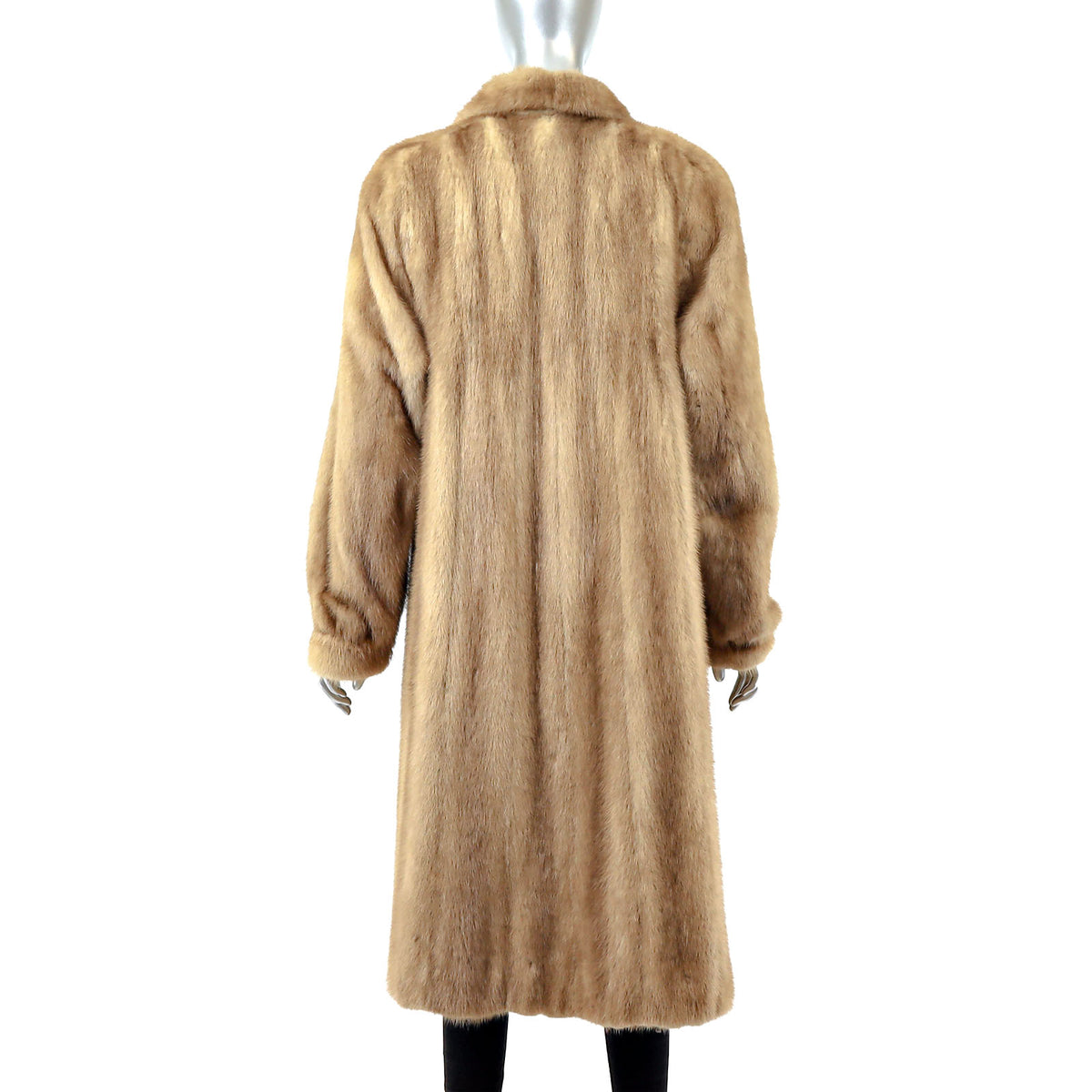 Light Brown Mink Coat- Size S