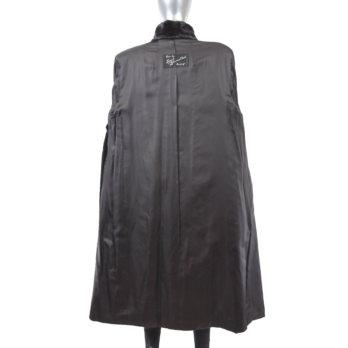 Dark Brown Mink Coat- Size M
