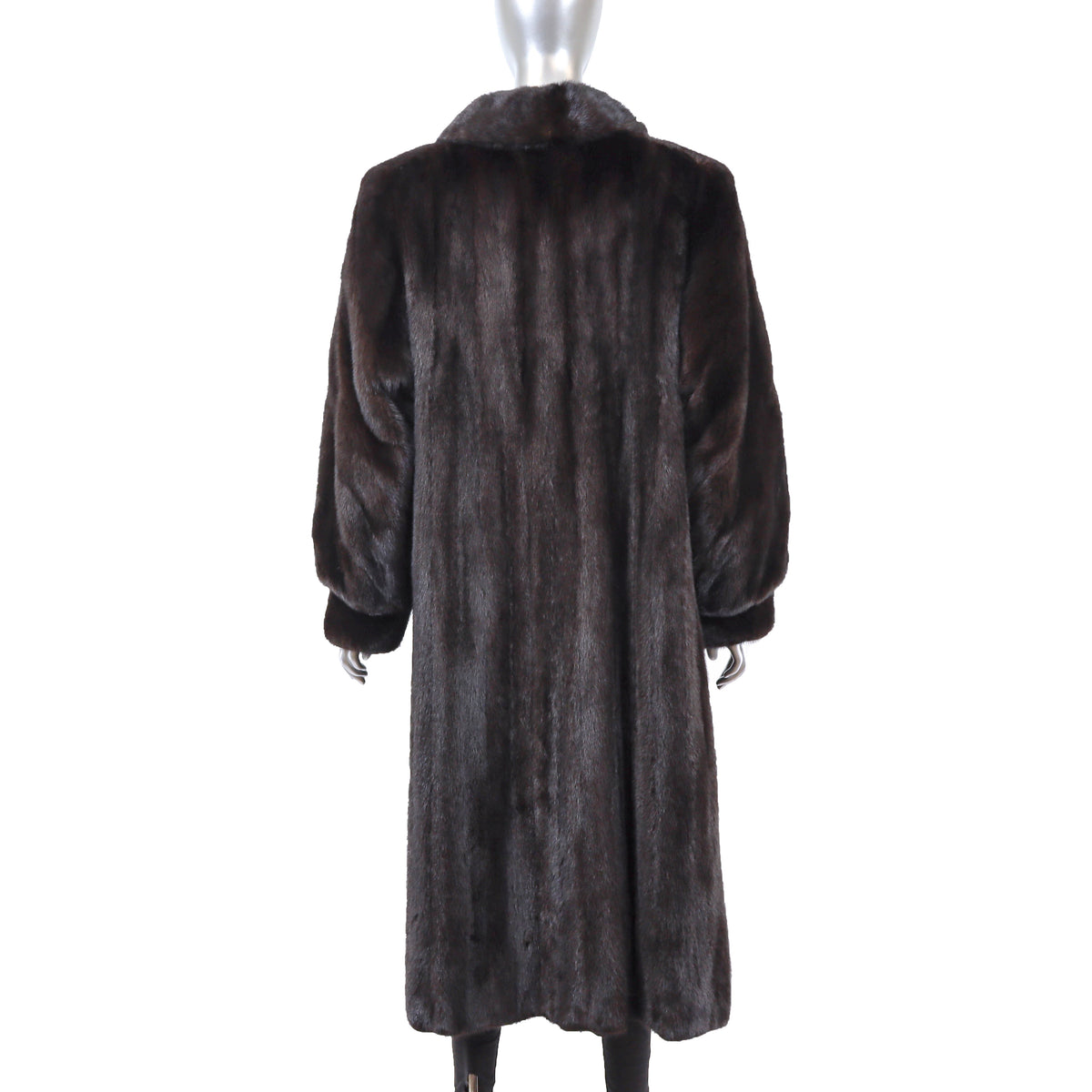 Dark Brown Mink Coat- Size M