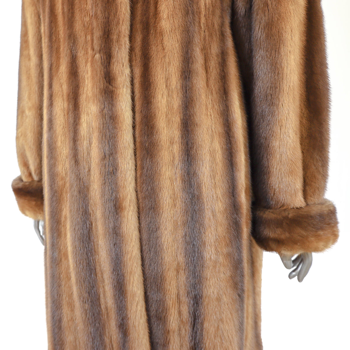 Whiskey Mink Coat- Size L