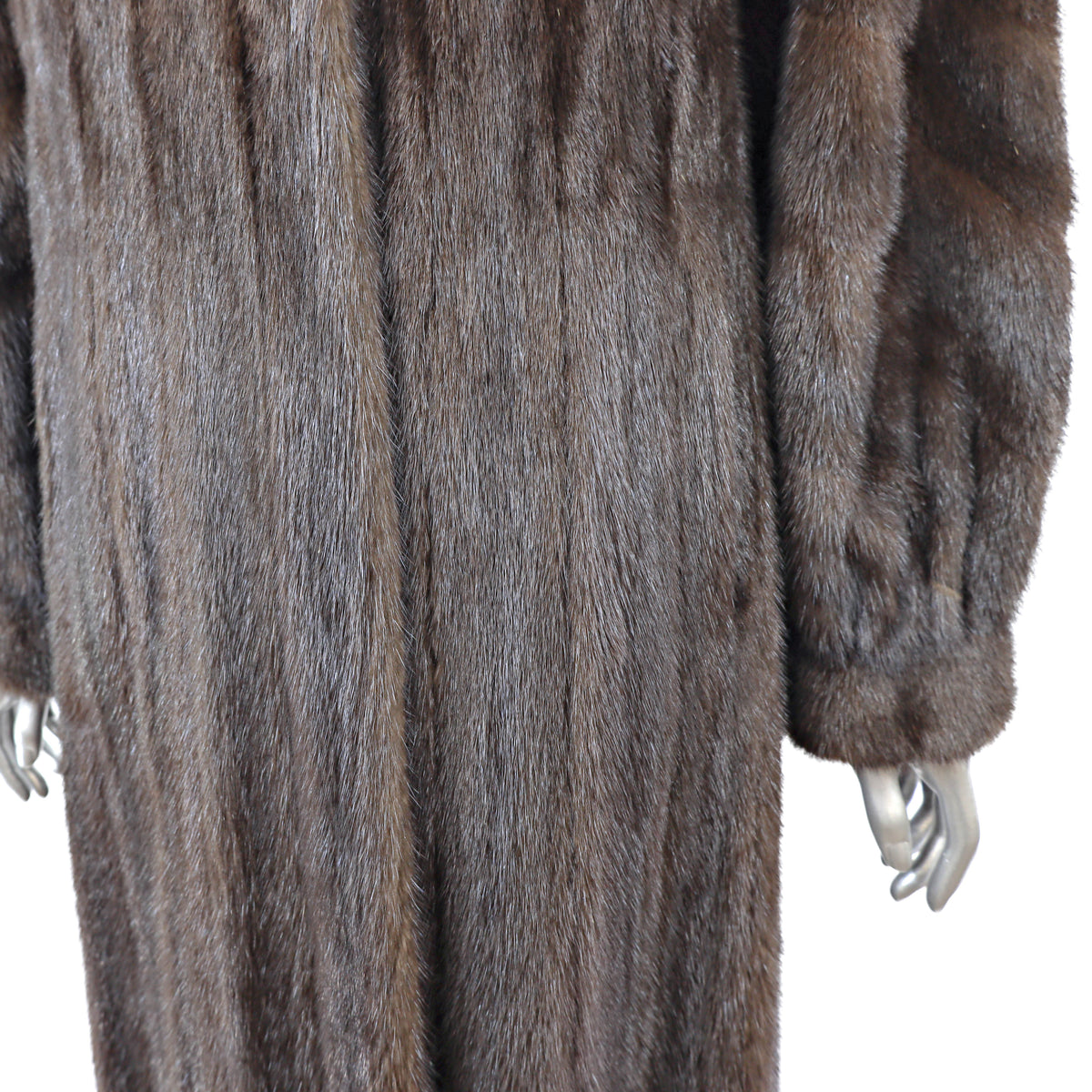 Dark Brown Mink Coat- Size M