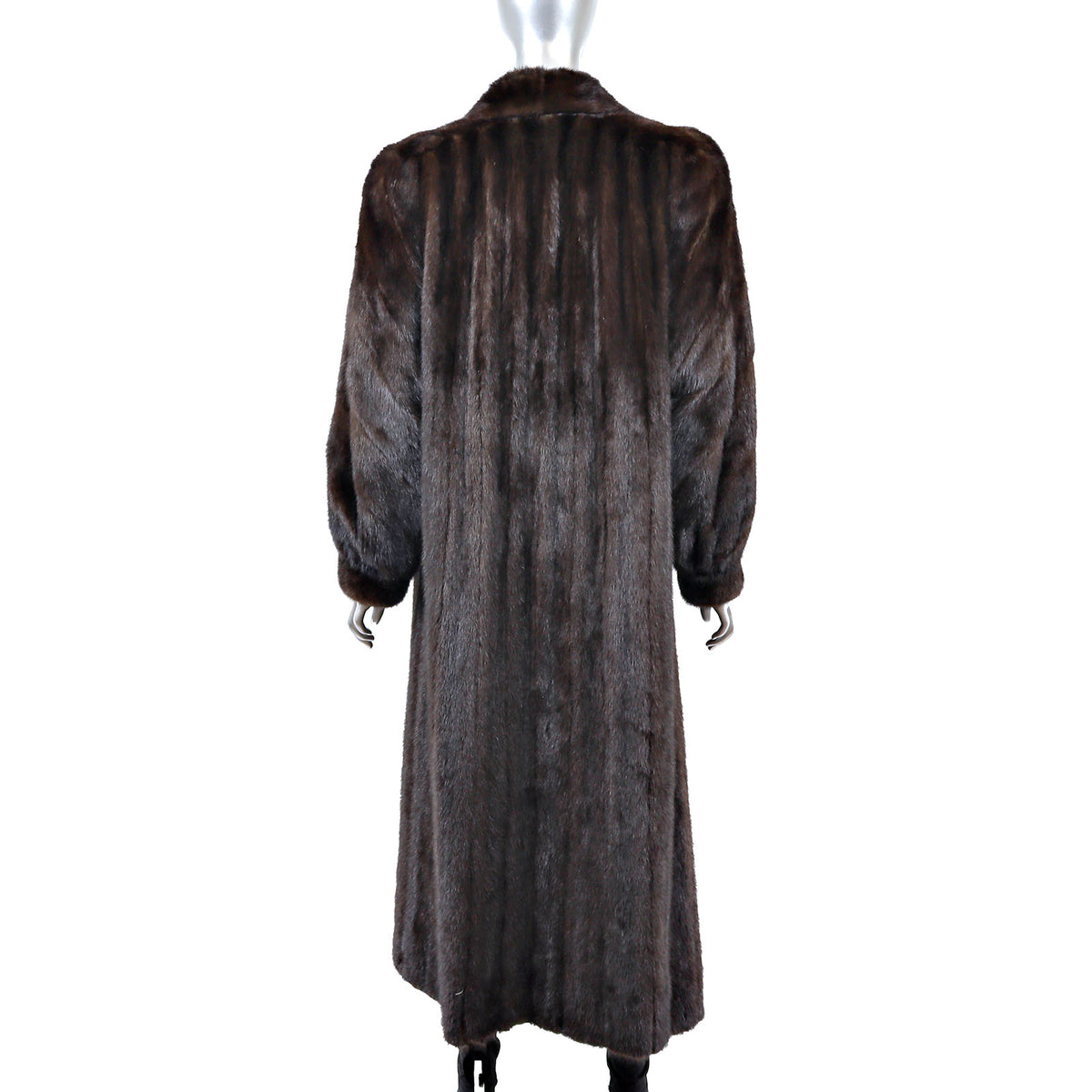 Dark Brown Mink Coat- Size M