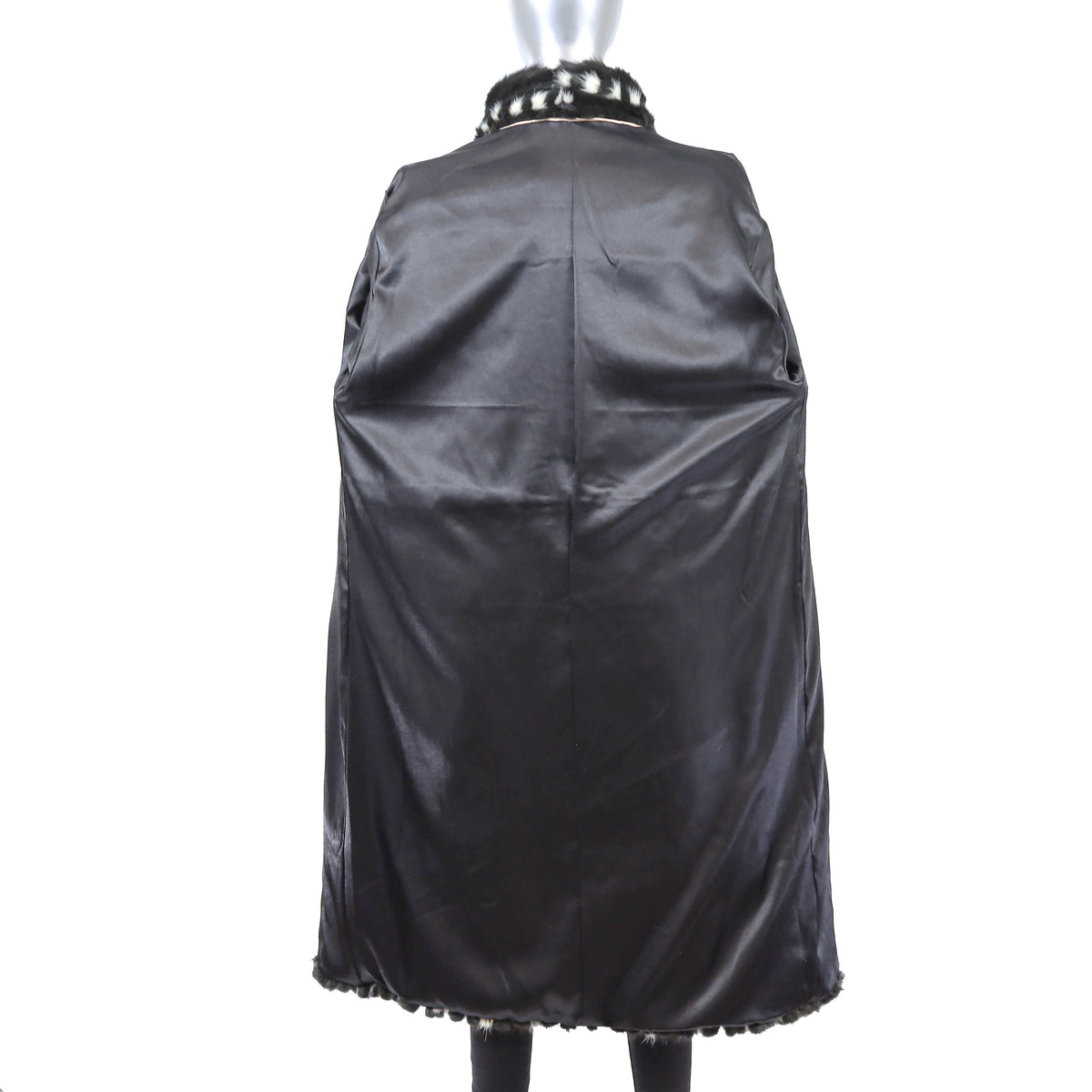 Dark Olive Mink Coat- Size XL