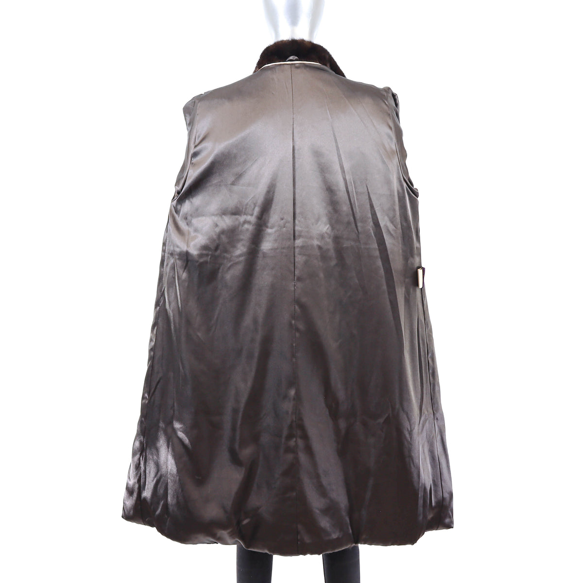 Brown Mink Coat- Size L