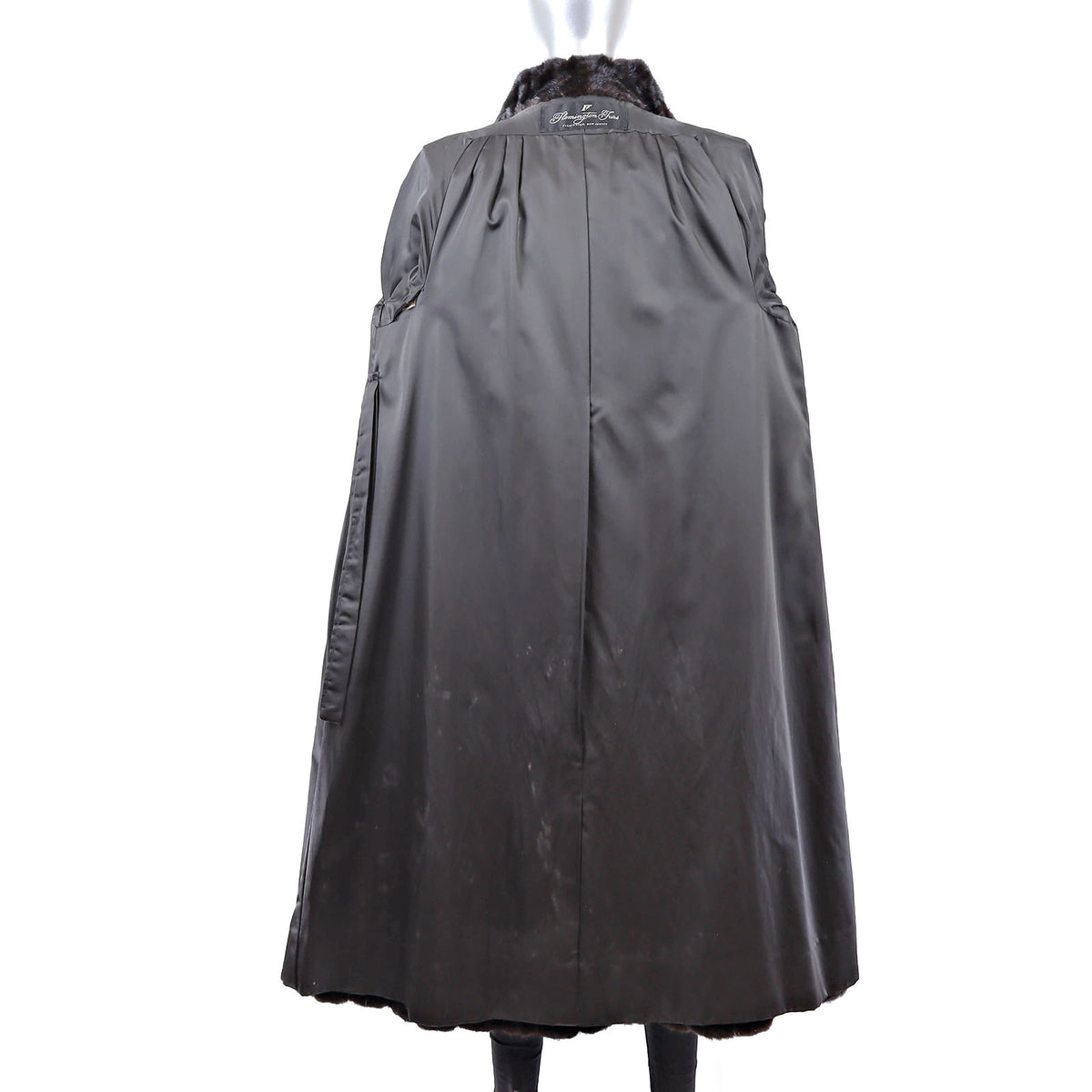 Dark Brown Mink Coat- Size L