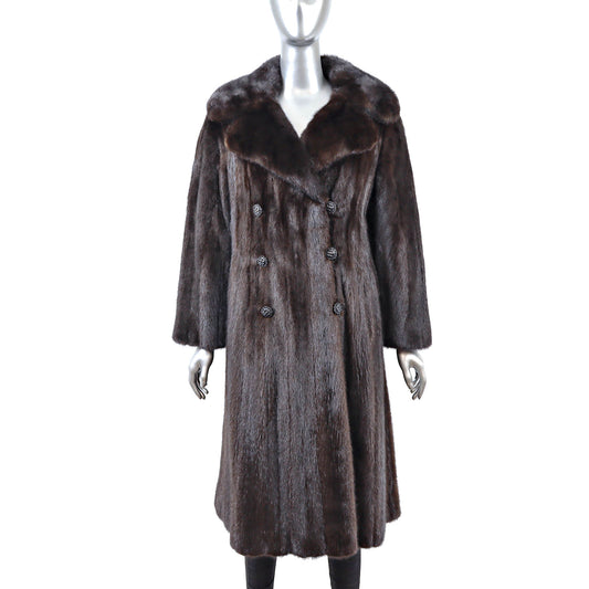 Blackglama Mink Coat- Size M