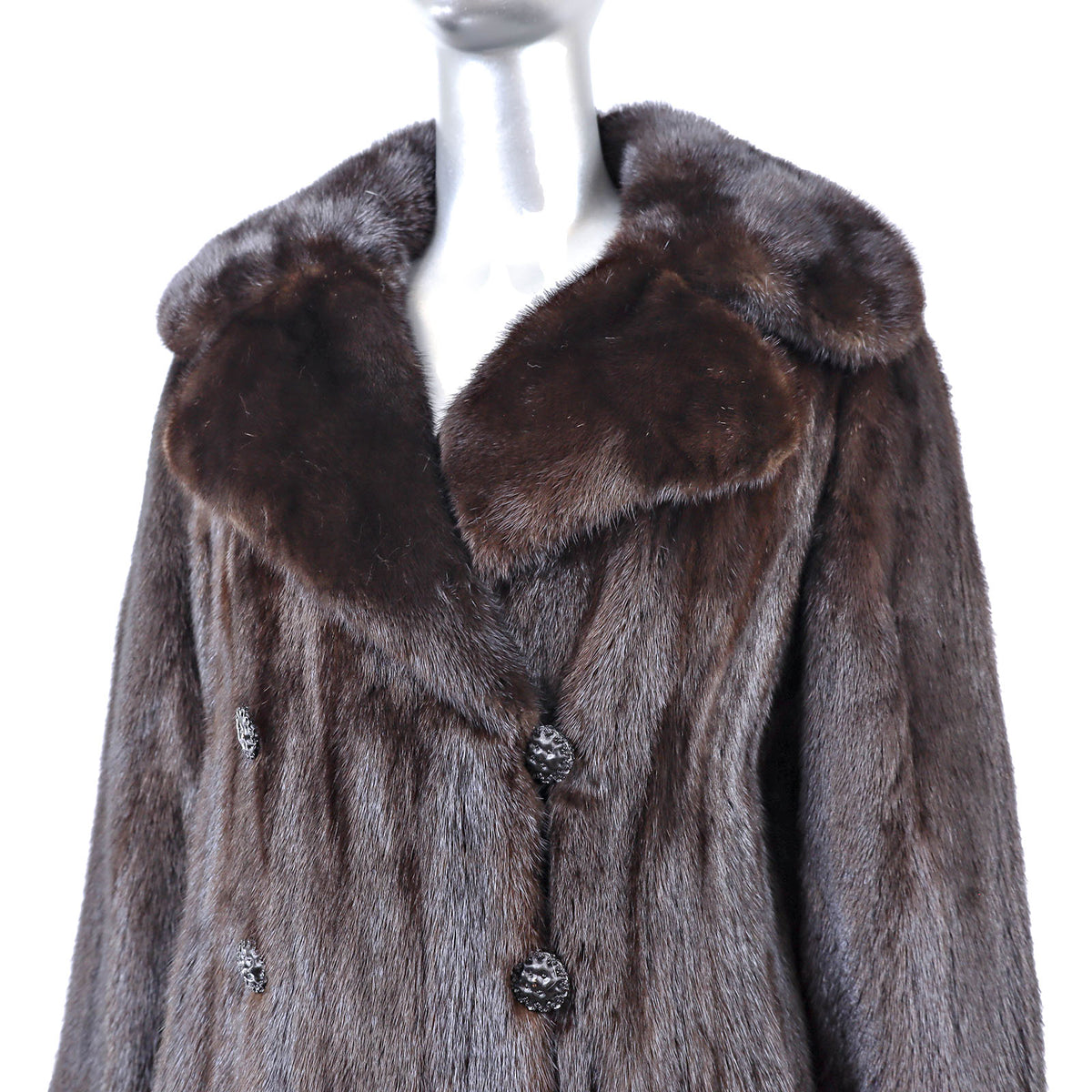 Blackglama Mink Coat- Size M