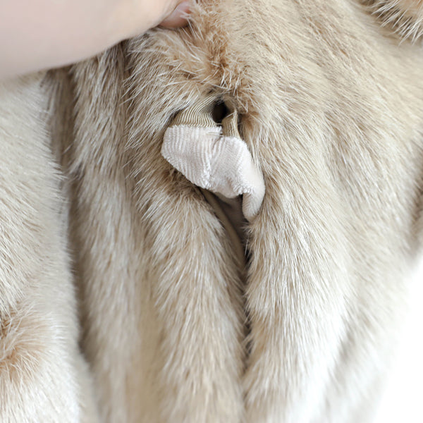 Blonde Mink Coat- Size S
