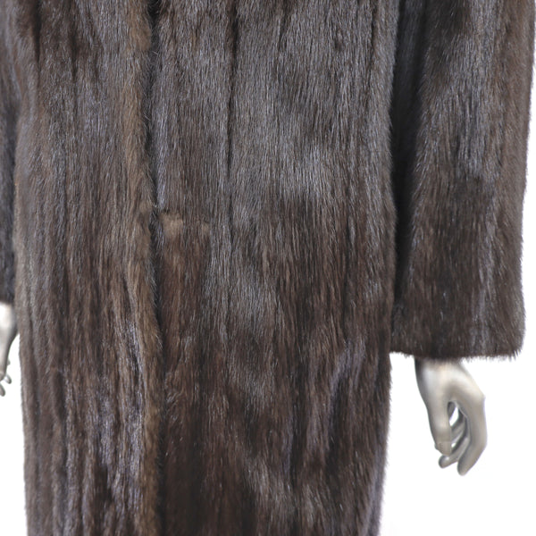 Mahogany Mink Coat- Size S