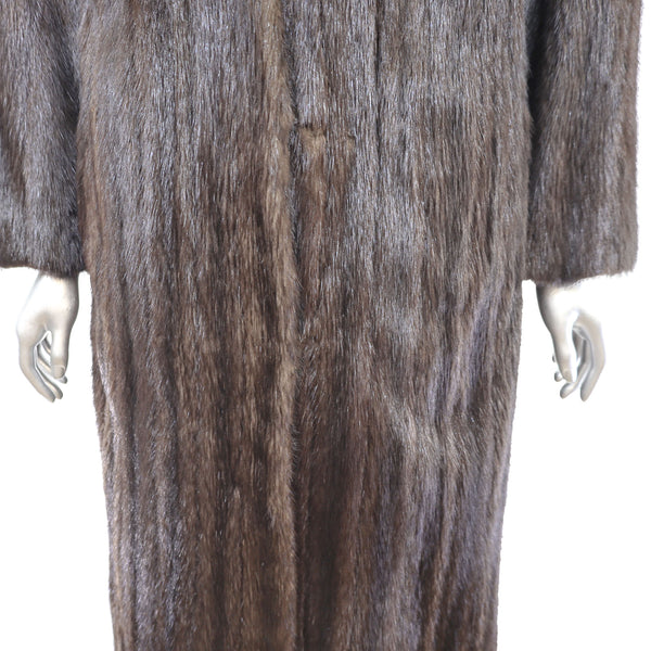 Mahogany Mink Coat- Size S