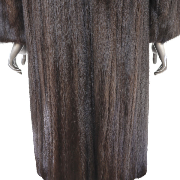 Mahogany Mink Coat- Size S