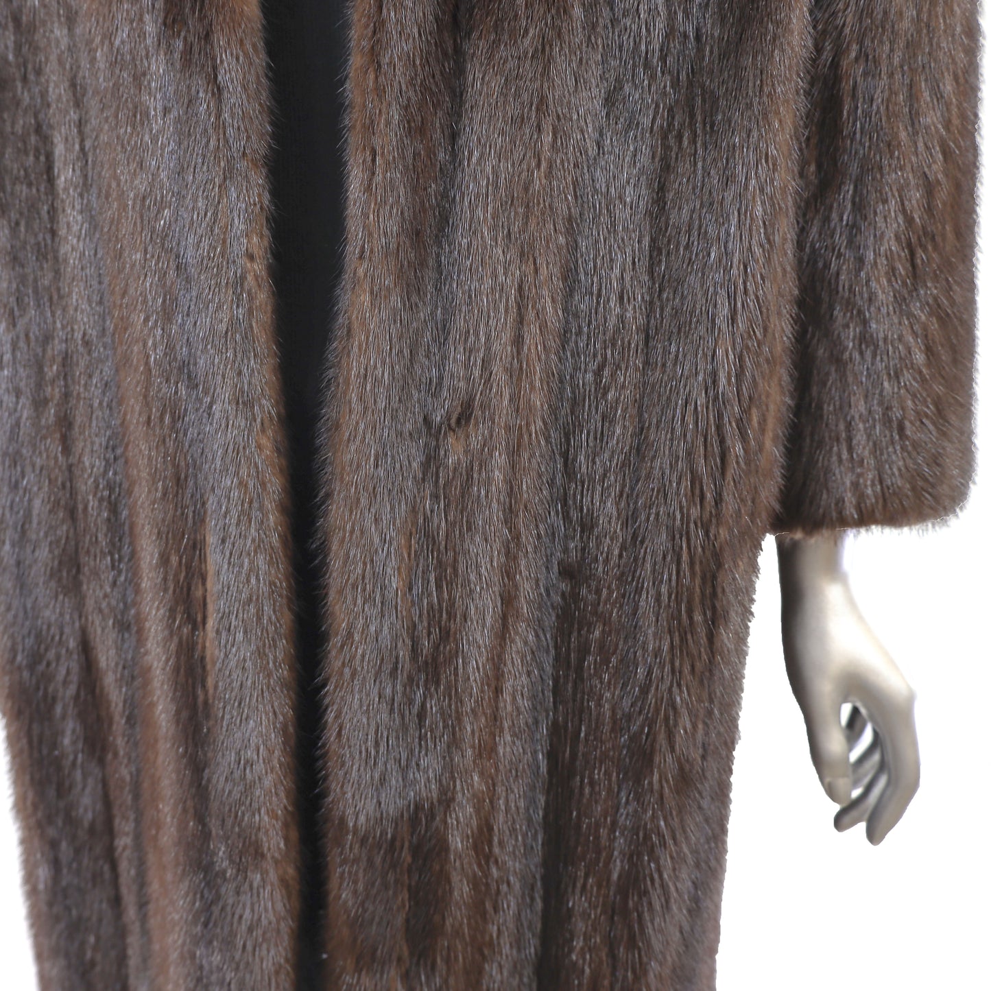 Brown Mink Coat- Size XXL