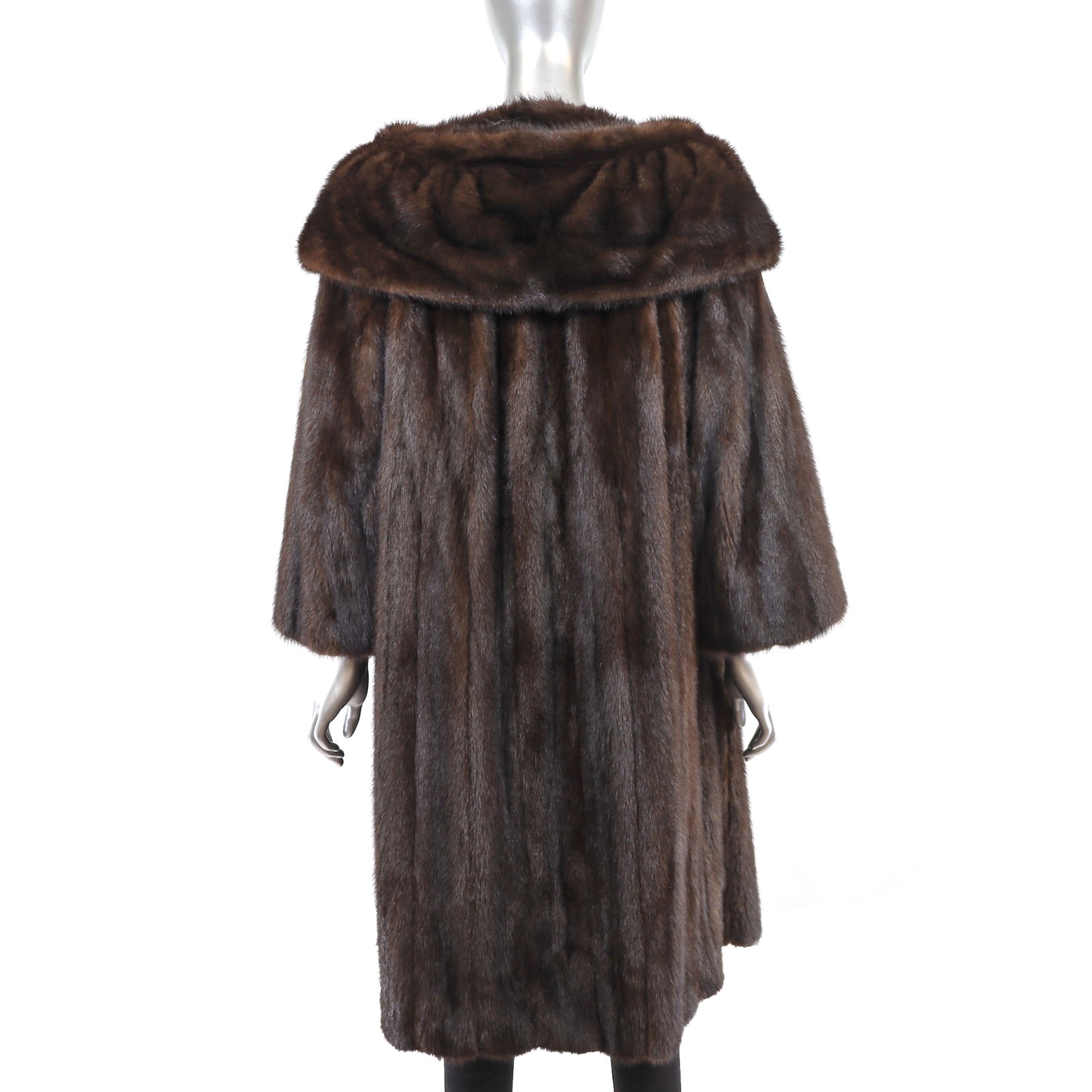 Brown Mink Coat- Size XXL