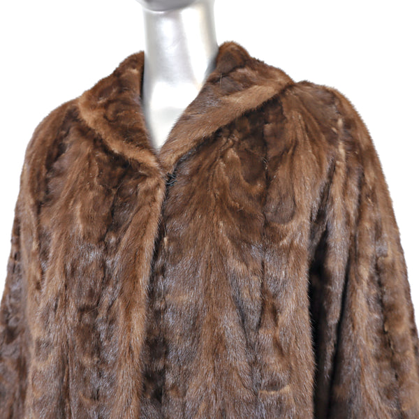 Section Lunaraine Mink Coat- Size L