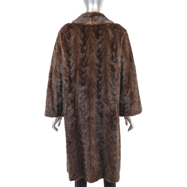 Section Lunaraine Mink Coat- Size L