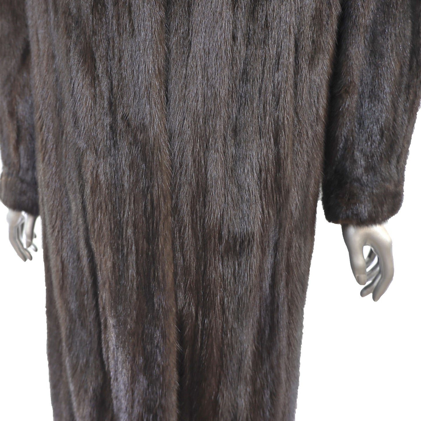 Brown Mink Coat- Size L