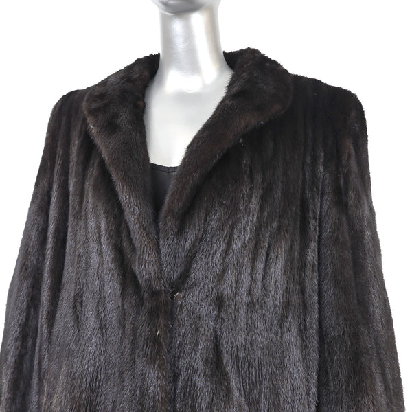Revillon Ranch Mink Coat- Size L