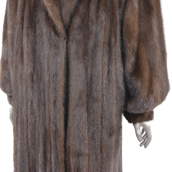 Mahogany Mink Coat- Size M