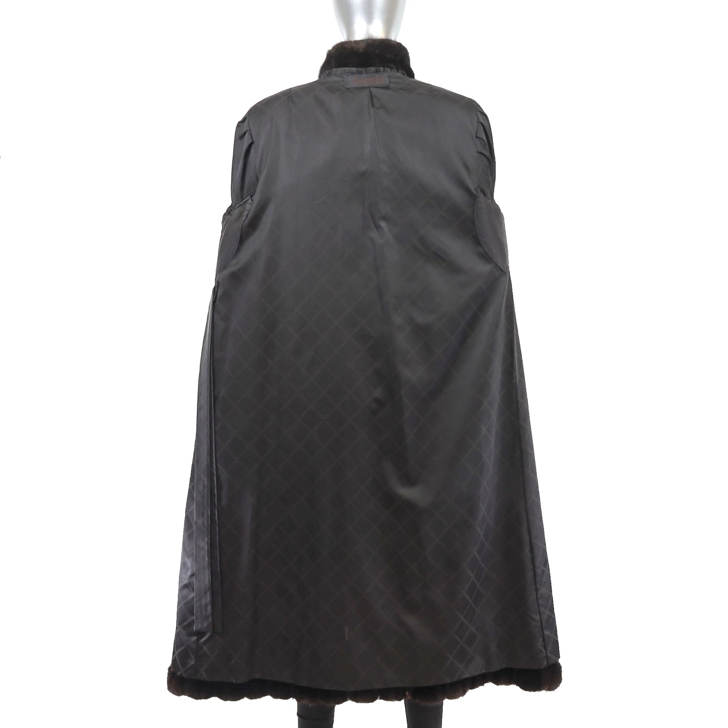 Blackglama Dark Brown Mink Coat- Size M
