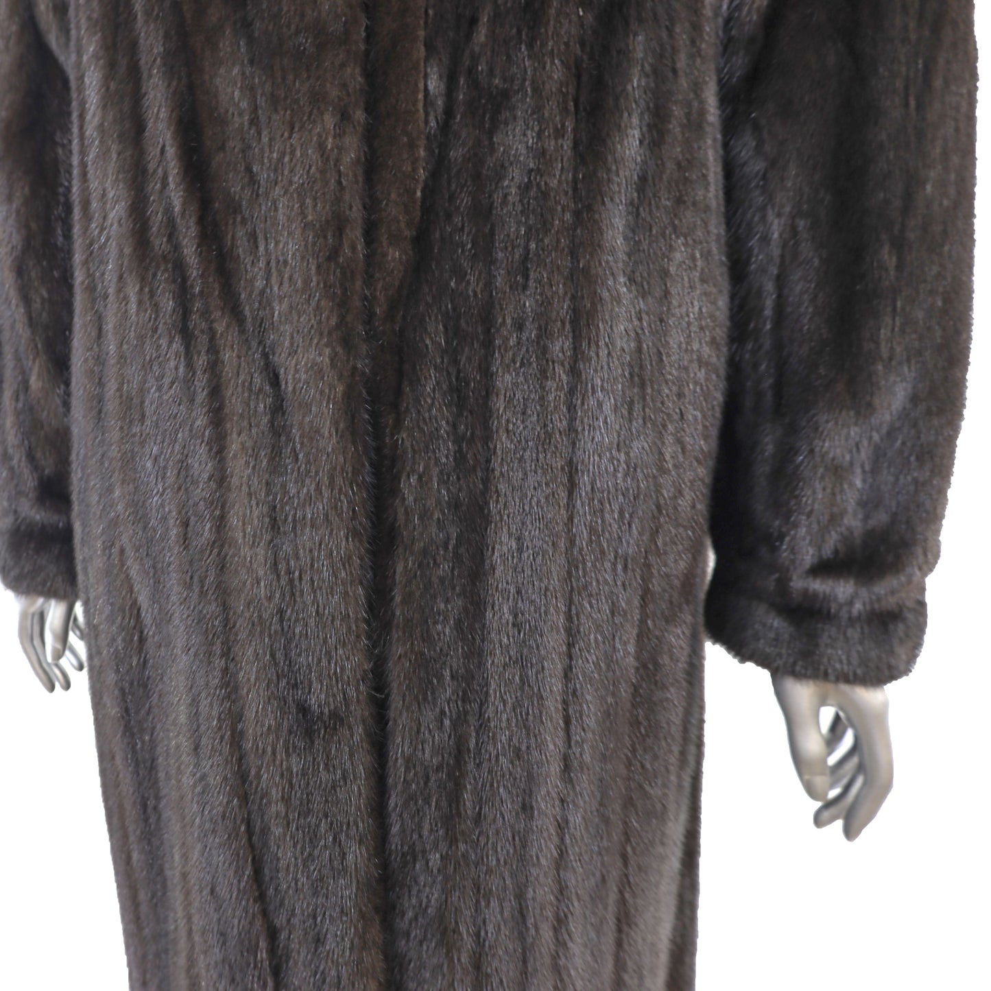 Blackglama Dark Brown Mink Coat- Size M