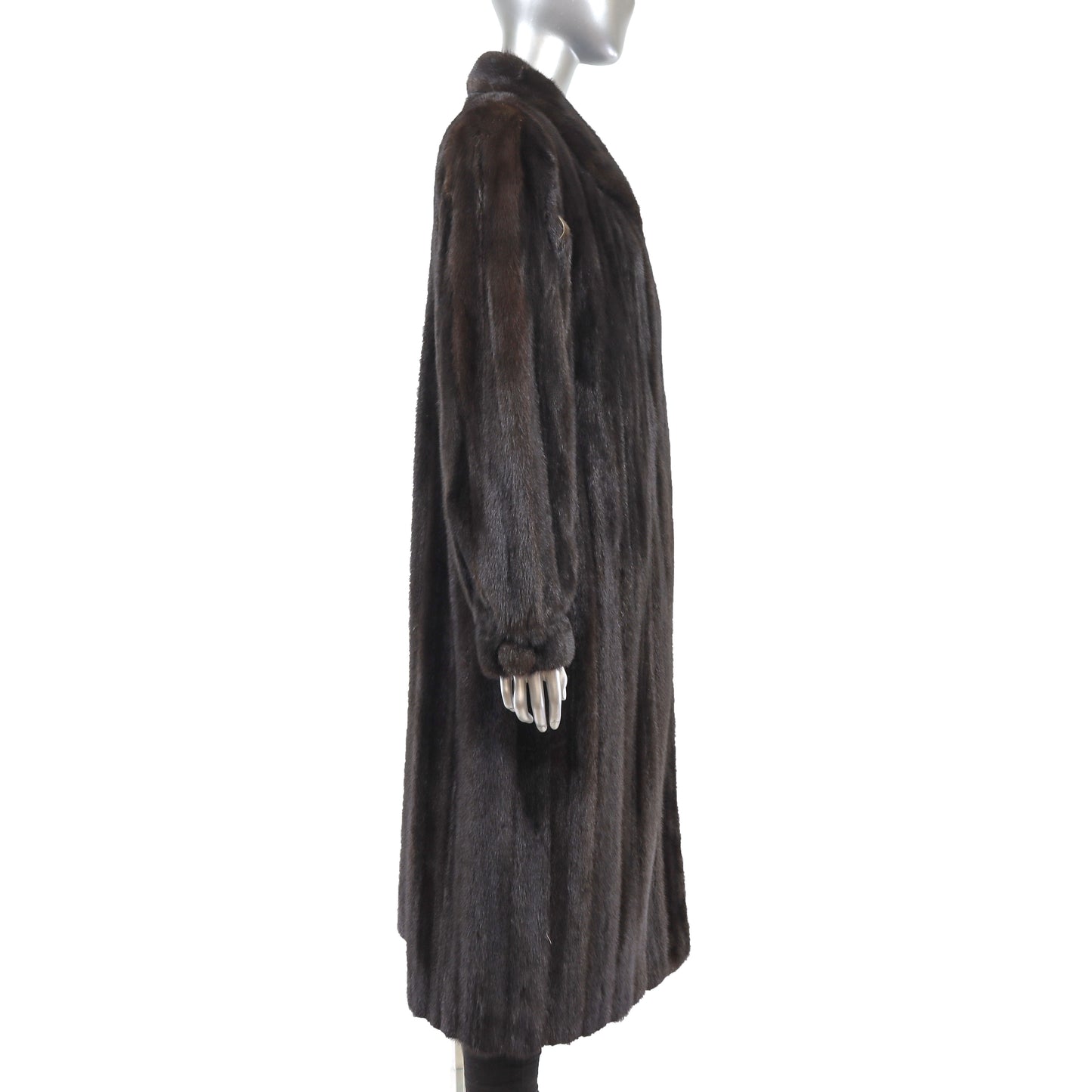 Blackglama Dark Brown Mink Coat- Size M