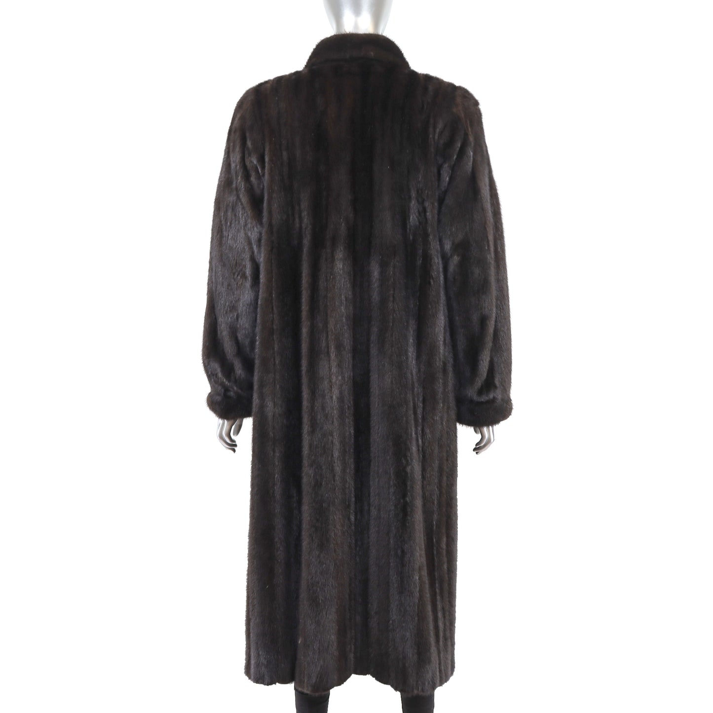 Blackglama Dark Brown Mink Coat- Size M