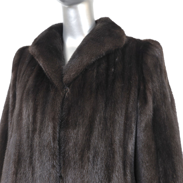 Revillon Ranch Mink Coat- Size M