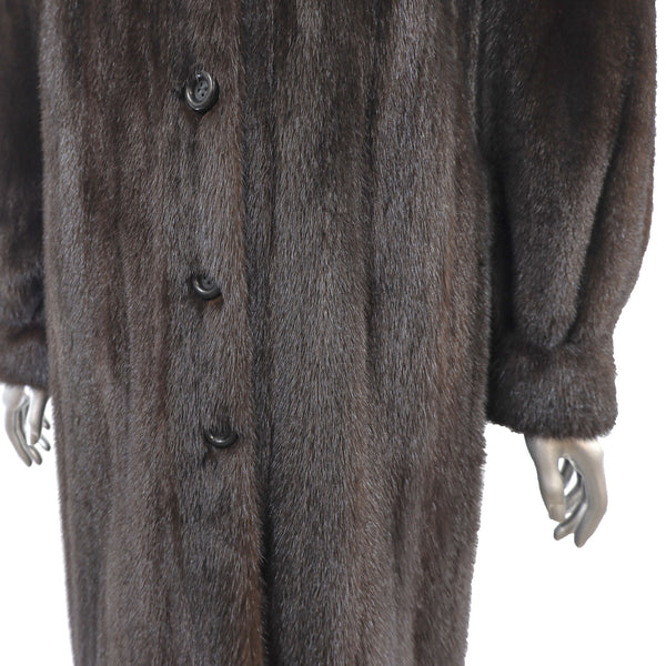 Mahogany Mink Coat - Size S