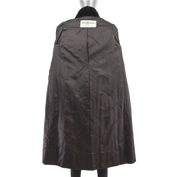 Pierre Balmain/ Blackglama Ranch Mink Coat- Size M