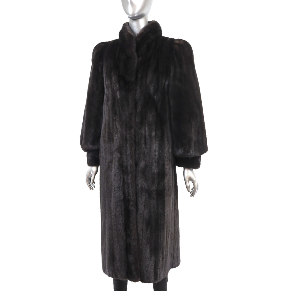 Pierre Balmain/ Blackglama Ranch Mink Coat- Size M