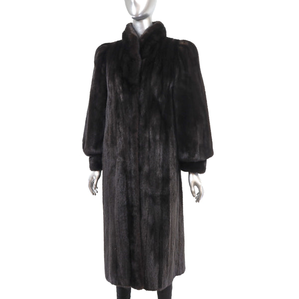 Pierre Balmain/ Blackglama Ranch Mink Coat- Size M
